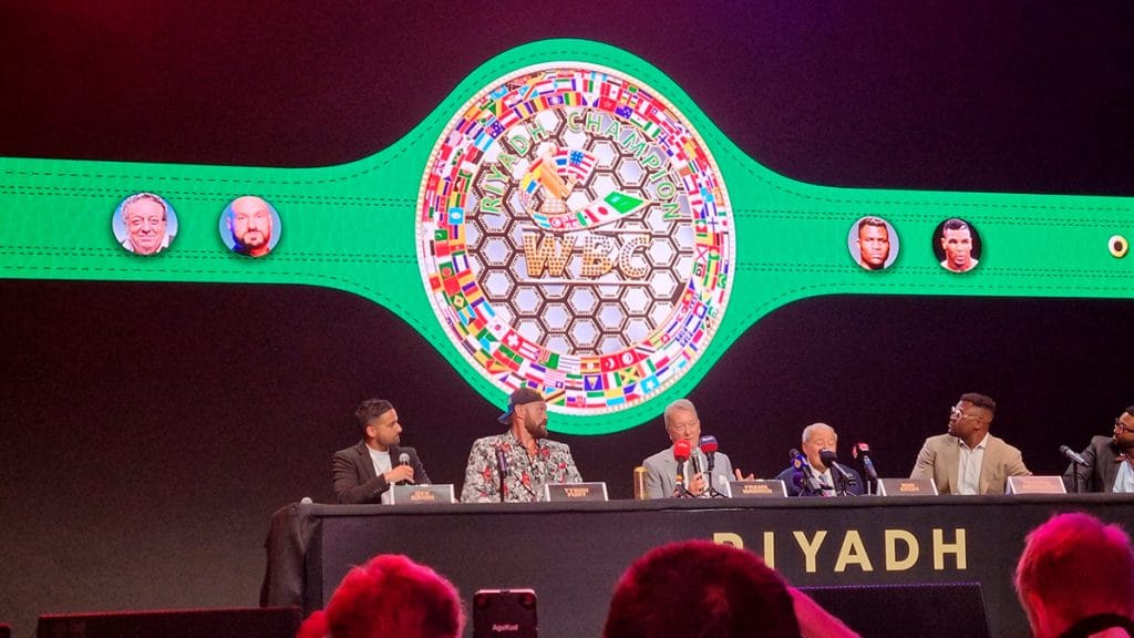 Fury Vs. Ngannou Press Conference In London